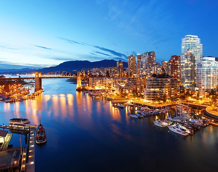Vancouver Skyline, Vancouver, British Columbia