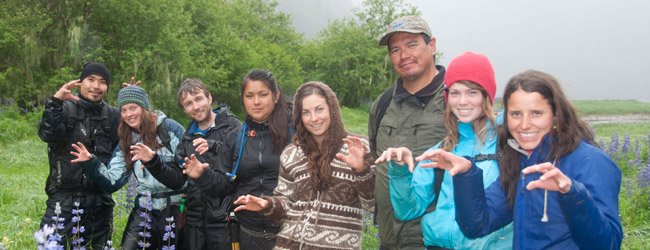 Raincoast Conservation Bella Bella and Klemtu-based bear research teams, Spring 2014.