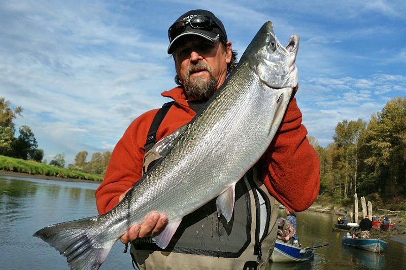 Fall Salmon and Sturgeon Fishing by Vic Carrao, STS Guiding Service in Vancouver, British Columbia