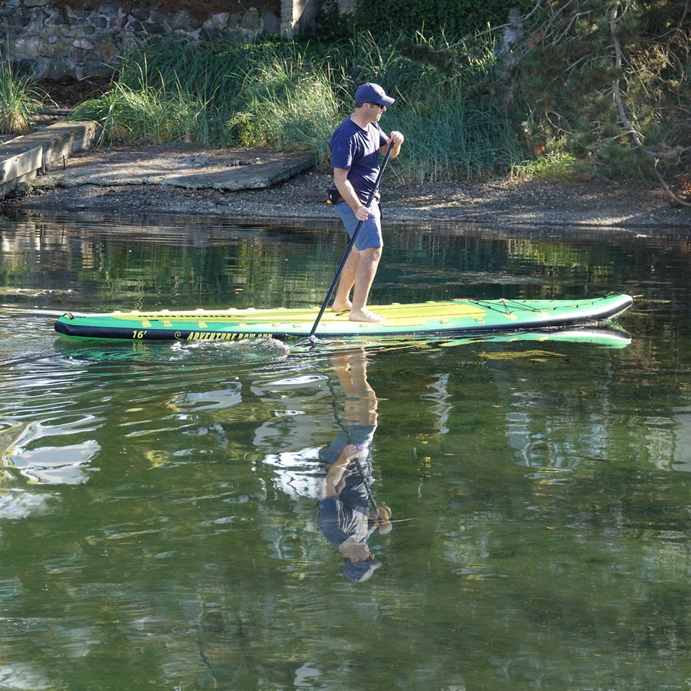 Oar Board® inflatable Adventure Row 16 SUP, Whitehall Rowing and Sail