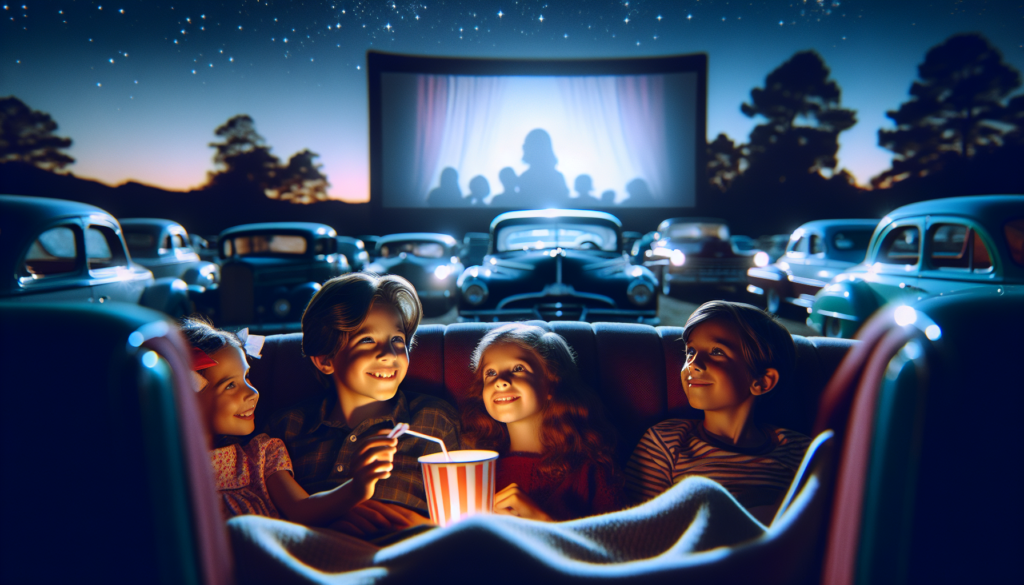 Family bonding under the stars at the Twilight Drive-In