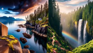 Diverse landscapes of British Columbia's provincial parks