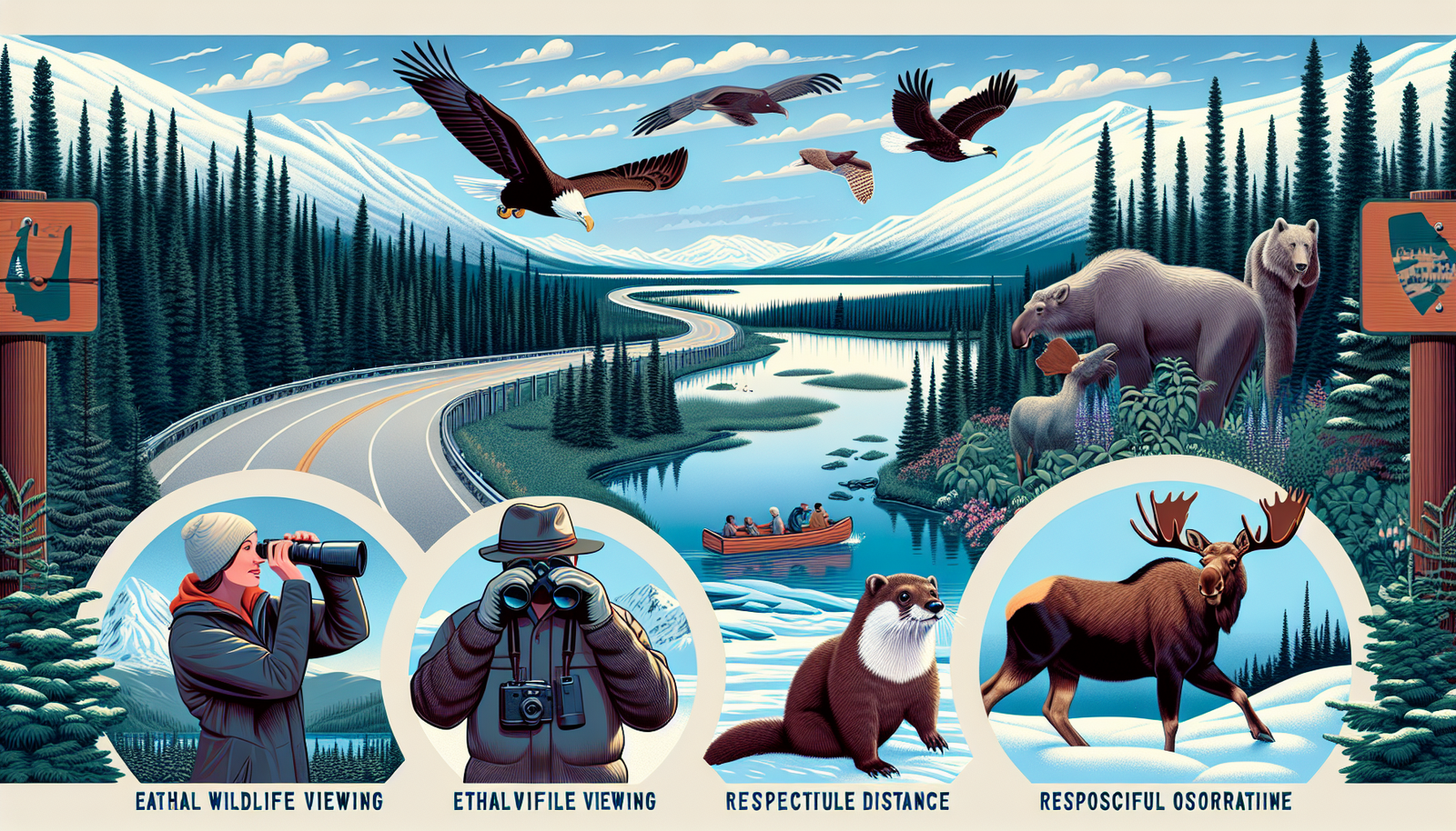 Ethical Wildlife Viewing along the Alaska Highway