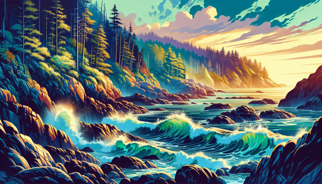 Illustration of Nanaimo's Natural Beauty
