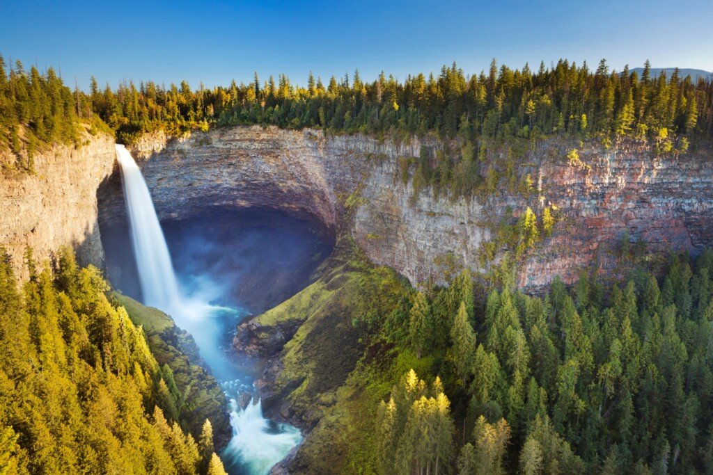 Helmcken Falls in Wells Gray Provincial Park, British Columbia