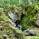 A cave opening at Horne Lake Caves Provincial Park on Vancouver Island's Qualicum Beach.