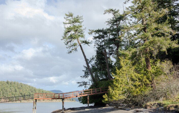 Mortimer Spit Park on South Pender Island, one of the Southern Gulf Islands.