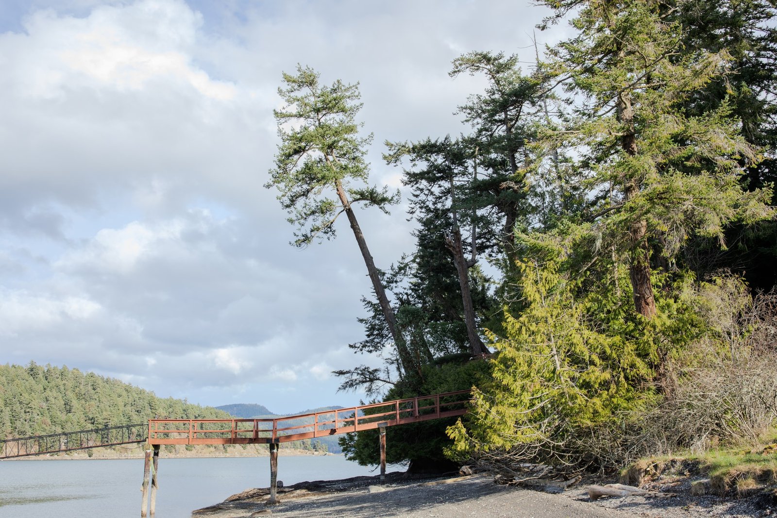 Mortimer Spit Park on South Pender Island, one of the Southern Gulf Islands.