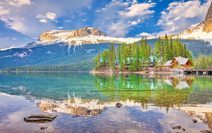 Emerald Lake Lodge in Yoho National Park, British Columbia.