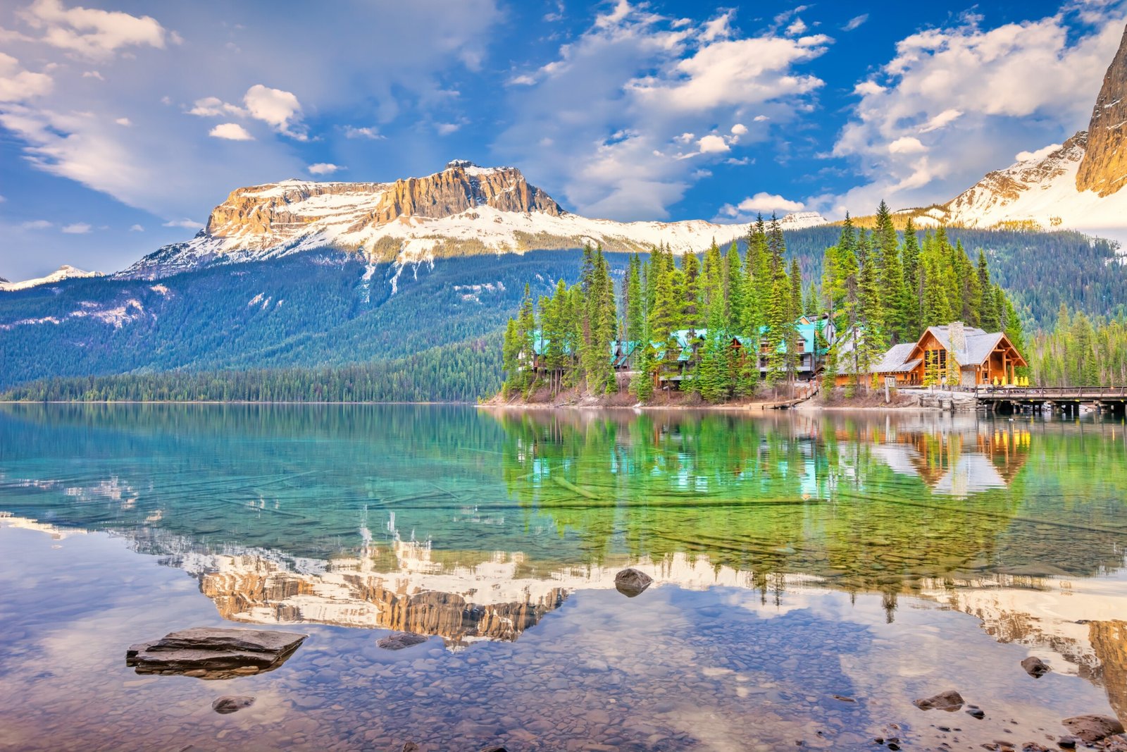 Emerald Lake Lodge in Yoho National Park, British Columbia.