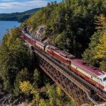 The nostalgic Royal Canadian Pacific railway offers a luxury experience through the Rockies.