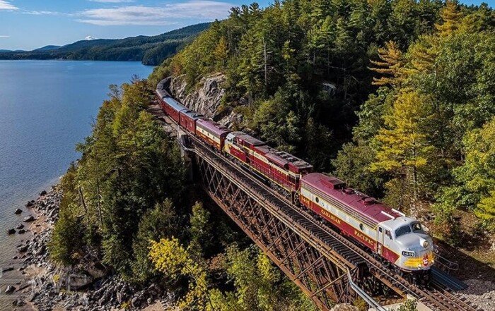 The nostalgic Royal Canadian Pacific railway offers a luxury experience through the Rockies.