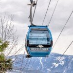 A gondola for the Revelstoke Mountain Resort.