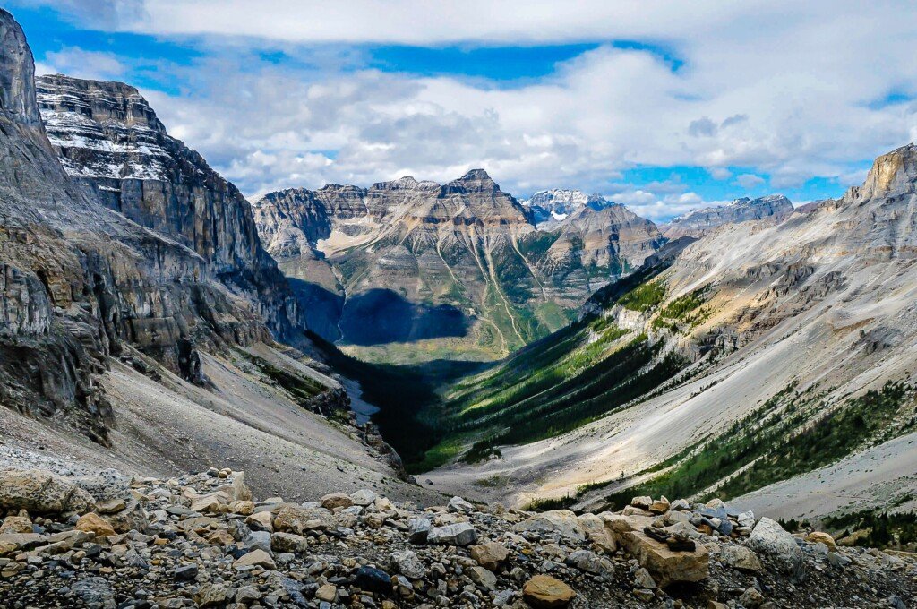 Views from the Stanley Glacier Trail in Kootenay National Park