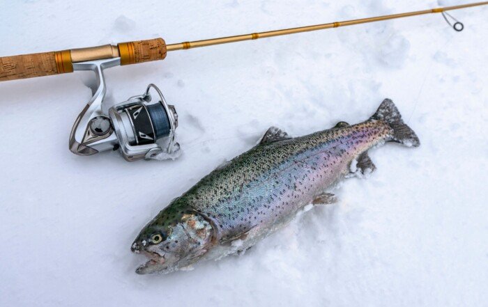 Premier ice fishing destinations in Kamloops, British Columbia.