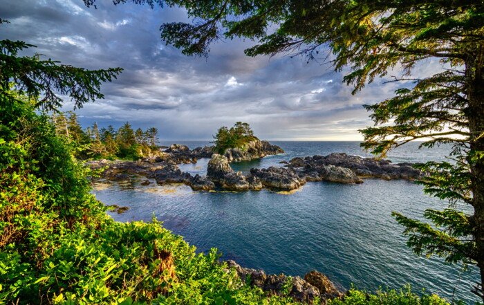 Wild Pacific Trail near Ucluelet on Vancouver Island