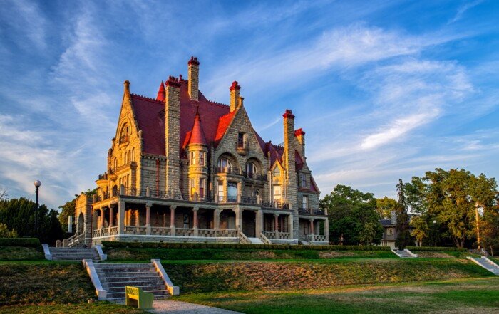 Craigdarroch Castle in Victoria, British Columbia.