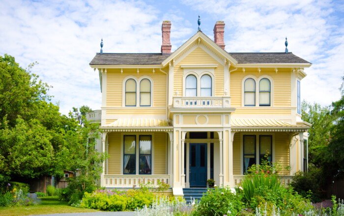 Birthplace of Emily Carr in Victoria, British Columbia.