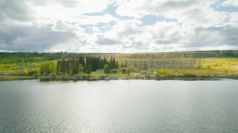 puntzi lake the destination aerial view 768x432