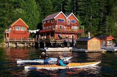 fotografie Discovery Islands Lodge BB Kayak Inn